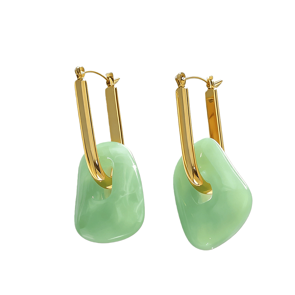 Orecchini a cerchio in resina  - Resin Art Ring recensione e prezzo